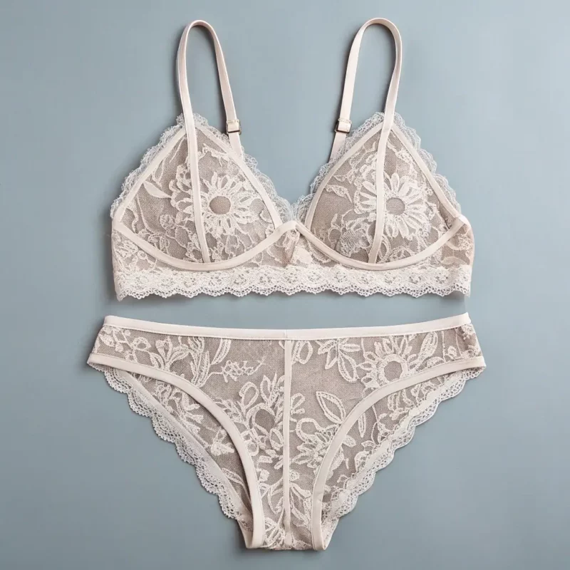 Lace Bralette Set