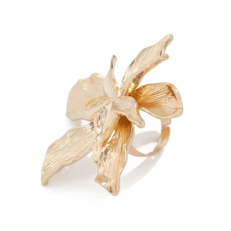 Ingemark 27 Styles Unique Exaggerated Big Flower Starfish Moon Rings Women Punk Geometric Adjustable Finger Ring Grunge Jewelry - Image 3