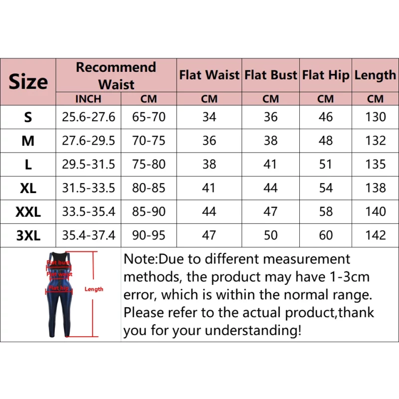 3-in-1 Sweating Jumpsuits Women Hot Thermo Sauna Suits Waist Trainer Sauna Jumpsuit Gym Workout Slimming Suit Sweating Bodysuits - Image 4