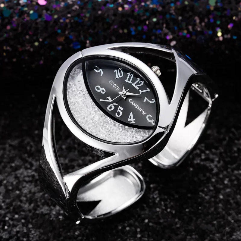Luxe Gouden Dameshorloges Armband Horloge Vrouwen Horloges Luxe Strass Dames Horloge Klok Reloj Mujer Relogio Feminino - Image 6
