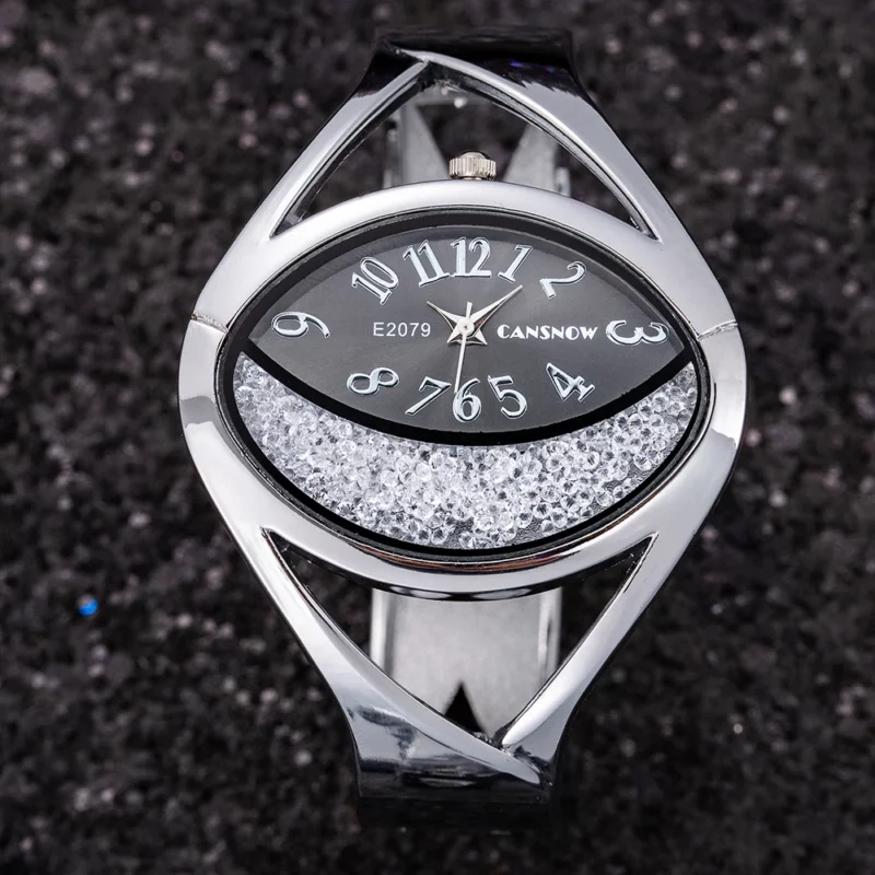 Luxe Gouden Dameshorloges Armband Horloge Vrouwen Horloges Luxe Strass Dames Horloge Klok Reloj Mujer Relogio Feminino - Image 4