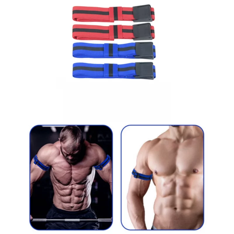 Bandjes Fitnessapparatuur Training Weerstandsband Bloedstroombeperking Bands Bodybuilding Halters Gymgewichten Accessoires Lichaam - Image 5