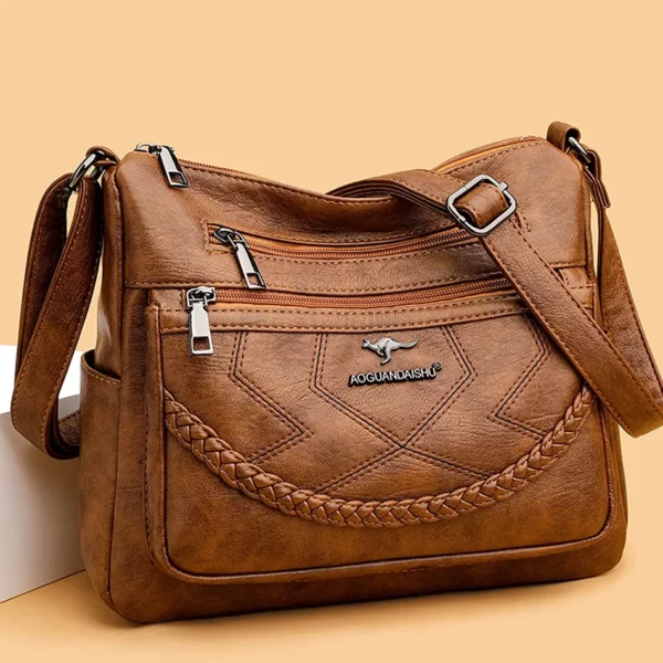 Zacht PU-leer Luxe handtassen Portemonnees Damestassen Designer Schoudertas Crossbody Tas voor dames Merk 2023 Trend Messenger Bags