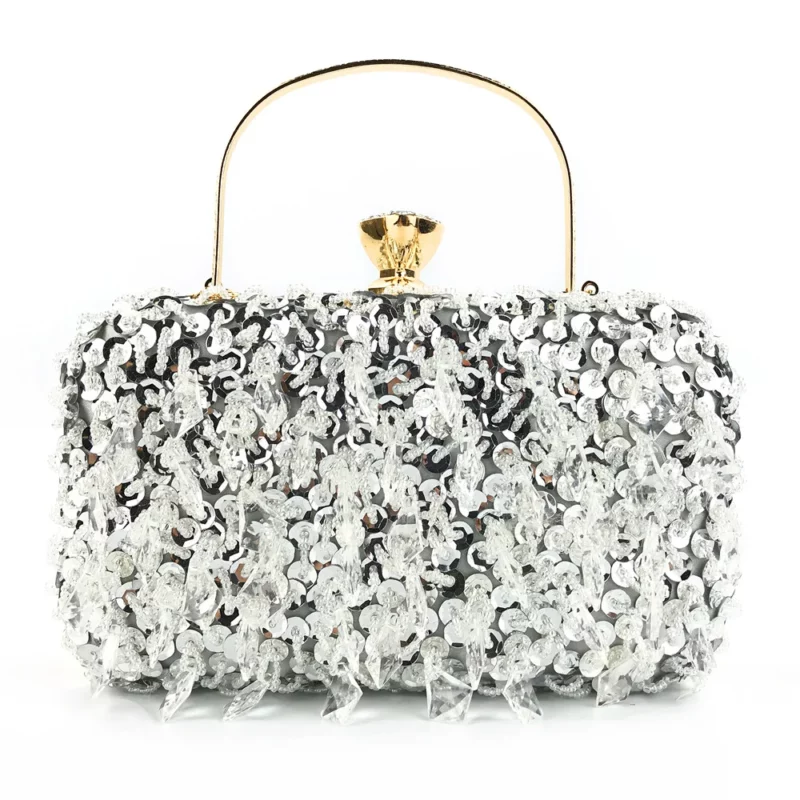 Crossbody Tassen Voor Dames 2023 Luxe Designer Fashion Party Handtassen Trendy Chain Cluth Sac De Luxe Femme Trouwtassen - Image 6