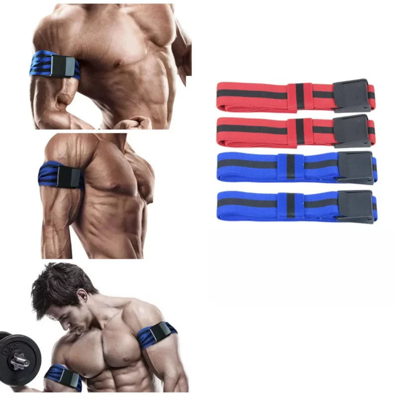 Bandjes Fitnessapparatuur Training Weerstandsband Bloedstroombeperking Bands Bodybuilding Halters Gymgewichten Accessoires Lichaam - Image 6
