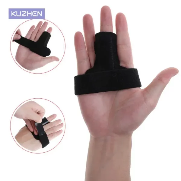 Verstelbare Vinger Spalk Brace Trigger Vinger Ondersteuning Breuk Fix Artritis Pijn Hand Protector Finger Brace Ondersteuning