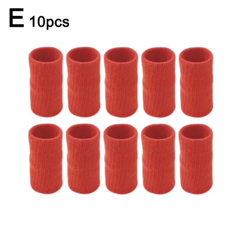 10 stks Nylon Vinger Mouw Ondersteuning Duim Brace Protector Gear Ademende Elastische Vinger Tape Voor Basketbal Tennis Sport Gym - Image 2