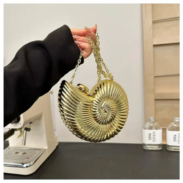 Niche Design Gevoel Voor Schelp Voor Vrouwen 2024 Nieuwe Acryl Tas Ketting Diagonale Kruistas Vorm