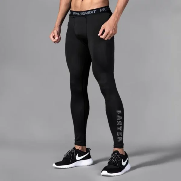 Compressiebroek voor heren Hardloopsportlegging Mannelijke trainingsbroek Broek Joggingtraining Sneldrogende fitnesslegging