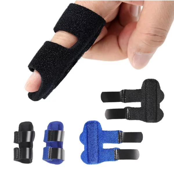 1PC Trigger Finger Splint Mallet Finger Splint - Vingerbrace voor artritis blessuresverstuiking - Past op index midden- en ringvingerpijn