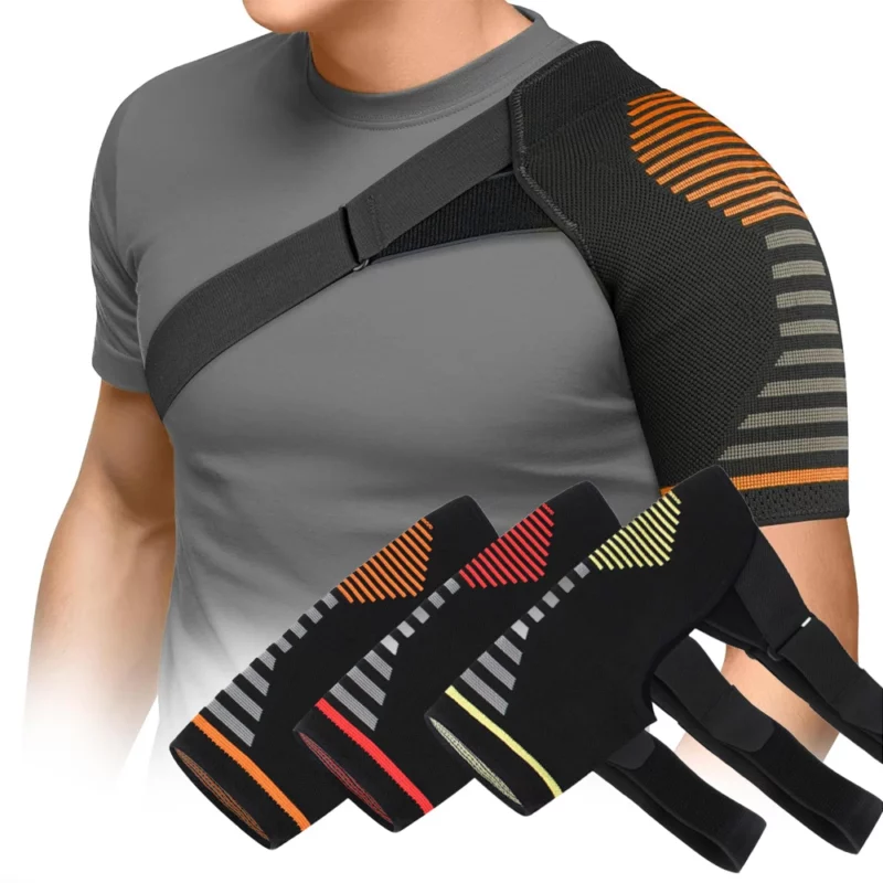 Compressie schouderbrace | Orthopedische schouderbrace voor heren en dames | Gescheurde rotatormanchet, dislocatie, andere schouderblessures - Image 2