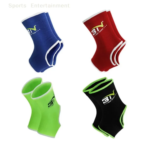 2 Stuks Boksen Enkelbrace Stretch Ademend Enkel Ondersteunt Thai Combat Enkel Compressie Sokken Bokstraining Sokken