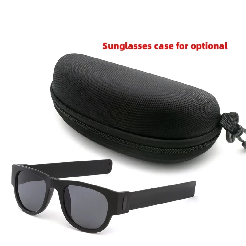 Vintage Folding Sunglasses Women Slappable Sun Glasses for Male Sport Wristband Fold Shades Eyewear Polarized Wrist Sunglasses - Image 5
