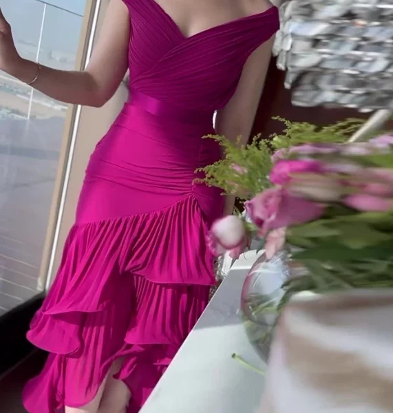 nieuwe mode 2025, zomer sexy elegante avondjurken, zoete stijl, effen kleur, hoge taille, slim fit, mouwloze lange jurk