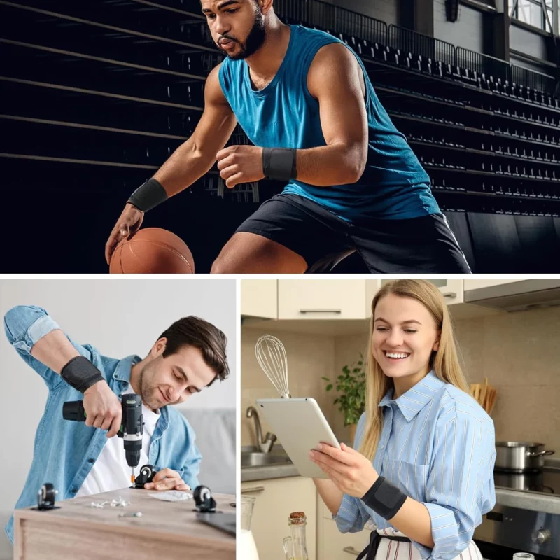 2-pack polscompressieriem polsbrace sportpolssteun voor fitness, gewichtheffen, tendinitis, carpaal tunnelartritis - Image 6