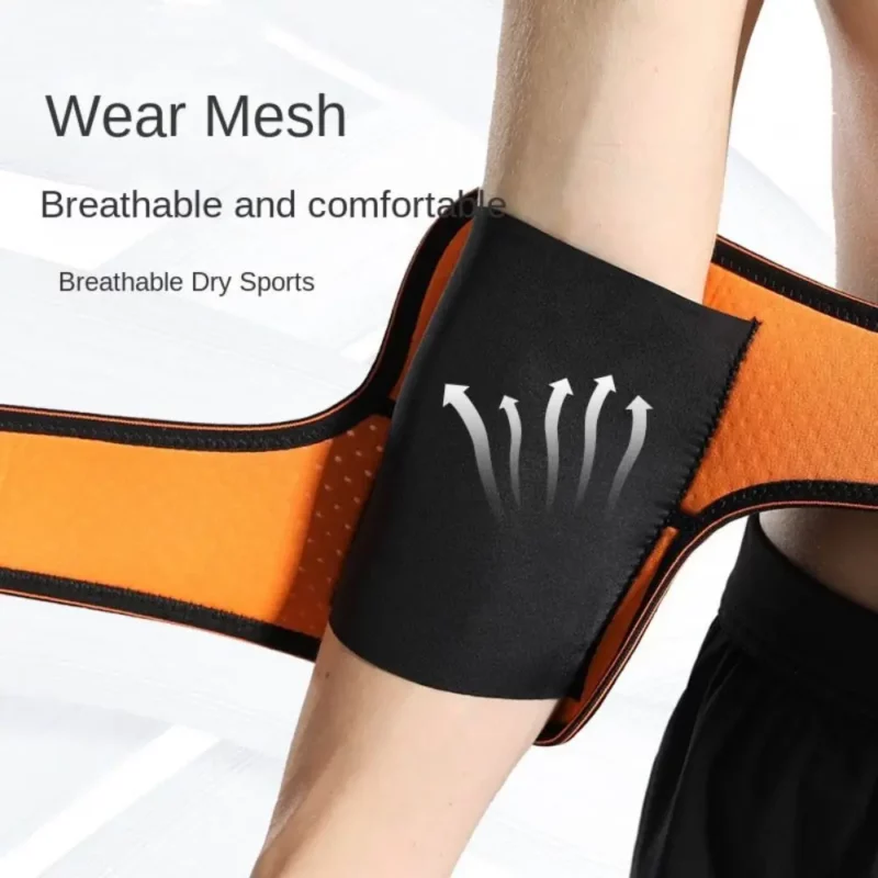 Armband Hoge elastische elleboogsteun Ademend verstelbaar arm mouwkussen Dikke elleboogbescherming Elleboogbrace Buitensporten - Image 2