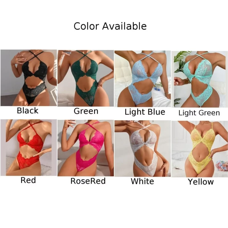 Vrouwen Sexy Lingerie Set Mode Kant Lingerie Sets Voor Dames Soild Kleur Bh Comfortabel Intimi Ondergoed Erotische Pak Dames - Image 6